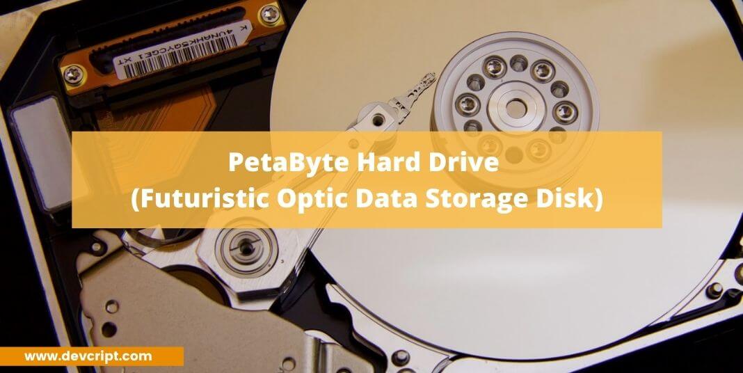 PetaByte Hard Drive (Futuristic Optic Data Storage Disk)